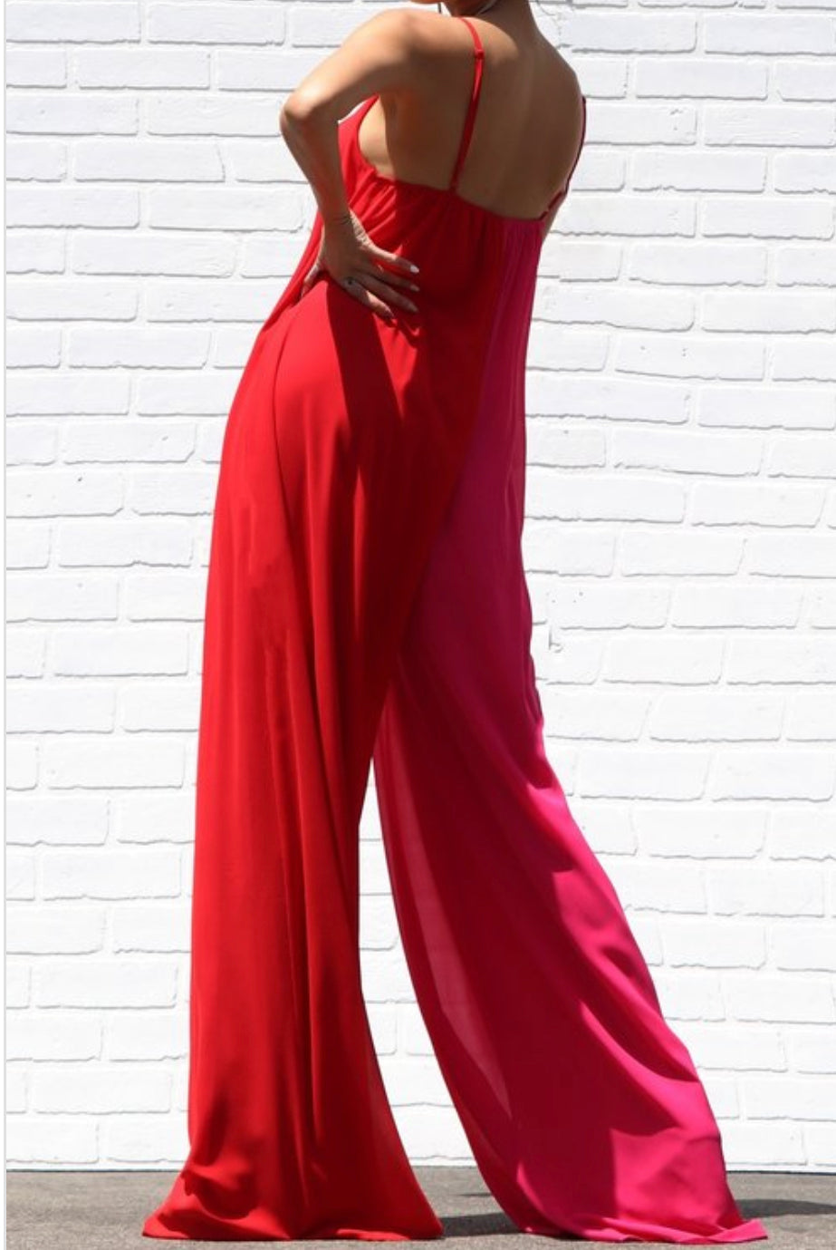 Two-faced jumpsuit