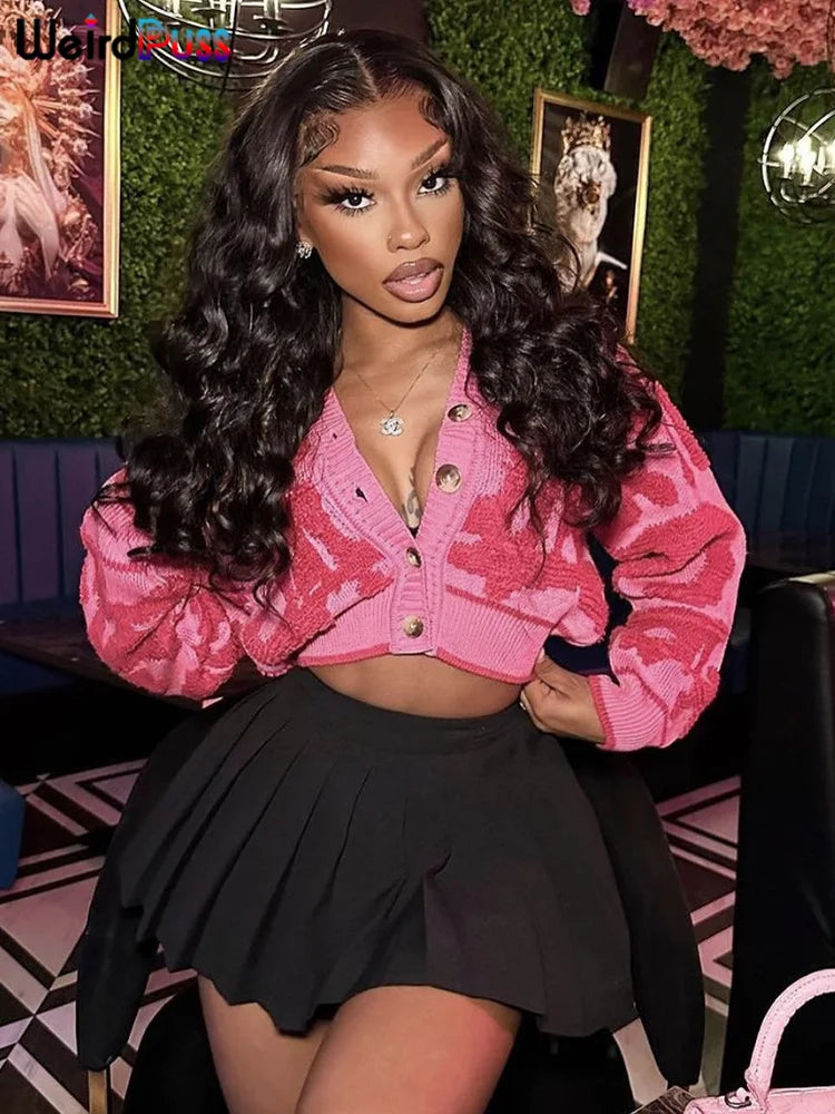 OLIVIA CROP CARDIGAN